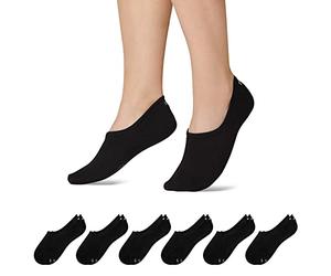 Snocks negro negros Tamaño 39-42 39 40 41 42 hombre caballeros mujer nino nina hombres calcetines tobilleros invisibles pinkies socks corto, pack de 6