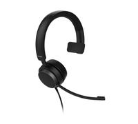Snom A310M - Auriculares monoaurales para centros de Llamadas y oficinas - Sonido HD, Gran Comodidad, Estructura Ligera, cancelación pasiva del Ruido - Compatibles con teléfonos