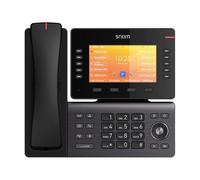 Teléfono IP Snom D892M pantalla 5" WiFi Bluetooth PoE Linux Negro