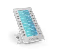 Snom D8C - Teclado de expansión para teléfonos IP, Pantalla a Color de 6,8 Pulgadas, 28 Teclas de función, Color Blanco