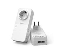 Snom Inyector PoE A5E, 15,4 W, IEEE 802.3af, Plug & Play, 00004679 | Adaptador Power over-Ethernet 230 V/CA, clase 3, IEC 62368-1, para D7xx, D3xx y serie C - Color: Blanco Gigabit Ethernet