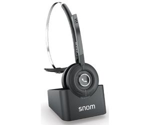 Snom Snom - A190 Auricular mono DECT inalámbrico con sistema multicelda ideal para moverse en grandes espacios interiores y exteriores