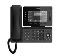 Snom Snom D815WB Teléfono IP Negro IPS Wi-Fi Teléfono IP profesional con Wi-Fi integrado, pantalla a color de 5" y teclas programables para oficinas y