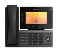 Snom Snom D892M Teléfono IP WiFi Pantalla 5 Pulgadas HD Teléfono IP premium con auricular DECT integrado, Wi-Fi, Bluetooth y amplia pantalla a color,