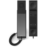 Snom Snom HD30LA Teléfono de vestíbulo analógico de alta calidad con carcasa antibacteriana para hoteles y zonas comunes.