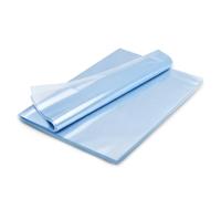 SNOMEL 50 bolsas termorretráctiles de 13.7 x 17.7 pulgadas, bolsas retráctiles de PVC transparente, bolsas retráctiles de sellado térmico para embalaje, cesta de regalo, proyectos de bricolaje