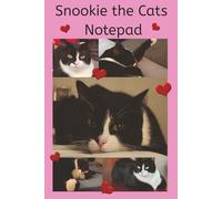 Snookie the Cats Notepad: Made with lots of love hearts