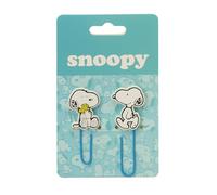 SNOOPY - Blíster con Clips, Ideal para Niños en Edad Escolar, Cómodo y Versátil, Calidad y Resistencia,