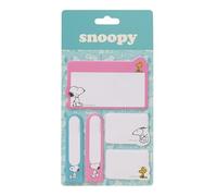 SNOOPY - Blíster con Post-Its, Ideal para Niños en Edad Escolar, Cómodo y Versátil, Calidad y Resistencia,