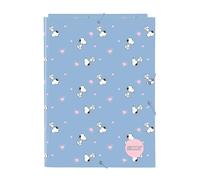 SNOOPY - Carpeta Folio con 3 Solapas, Ideal para Niños de Diferentes Edades, Cómoda y Versátil, Calidad y Resistencia, 26x36.5 cm