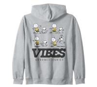 Snoopy Charlie Brown Vibes Bailando Beagle Divertido Amigos Retro Sudadera con Capucha