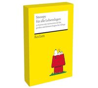 Snoopy für alle Lebenslagen. 52 Karten mit Antworten auf die großen und kleinen Fragen des Alltags (Kartenbox): Die besten Lebensweisheiten der ... M. Schulz - Handliche Kartenbox mit 52 Karten