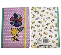 Snoopy- Libreta, Organizador, Cuaderno de notas, Planificador, Diario, A5, Papelería, Mulicolor, Producto oficial (CyP Brands)
