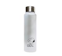 SNOOPY LOVE - Botella Termo, Botella de Agua, Acero Inoxidable, Doble Aislamiento, 6h de Bebida Caliente y 12h de Bebida Fría, 500 ml