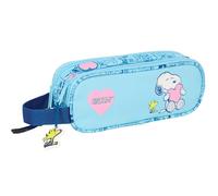 Safta Portatodo Escolar SNOOPY Love Doble 21x6x8 cm