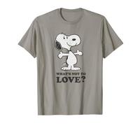 Snoopy ¿Qué es no amar? Camiseta