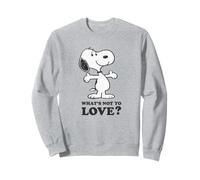 Snoopy ¿Qué es no amar? Sudadera
