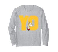 Snoopy Skateboard Trucos Stunts Beagle 50s Clásico Lol Retro Manga Larga