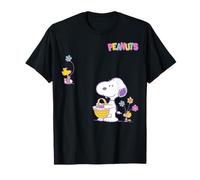 Snoopy & Woodstock - Flores y Huevos de Pascua Camiseta