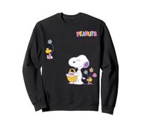 Snoopy & Woodstock - Flores y Huevos de Pascua Sudadera