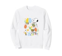 Snoopy & Woodstock - Rejilla de Pascua Feliz Sudadera