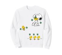 Snoopy & Woodstock - Trébol del Día de San Patricio Sudadera