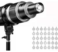 Snoot Bowens - Soporte proyector 35 gobos 5 filtros color, accesorios luz vídeo NEEWER CB60B CB200B, Aputure Amaran 60XS 100X/D 200D/X, Godox SL60 SL60W