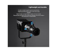 Snoot Cónico Focalize para Condensador de Fotografía con Bowens y Filtro Gobo de Formas Geométricas de Láminas Incorporado de 36