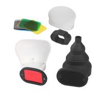 Snoot de goma profesional para linternas mejora los efectos de iluminación para efectos creativos de control de luz y varios usos de goma Snoot