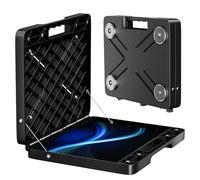 Snooweerin Estación de trabajo portátil, soporte magnético para laptop, soporte para laptop con capacidad de 45 libras, estación de trabajo manos libres, se fija a casi cualquier superficie de metal