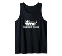 Snoozing Safari Durmiendo Skunk Camiseta sin Mangas