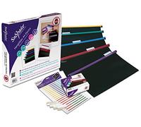 Snopake HangGlider Ref 10296 - Carpeta colgante (25 unidades, polipropileno, A4, incluye separadores), multicolor