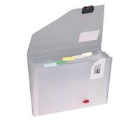 Snopake Organiser - Clasificador con 6 compartimentos, gris