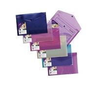 Snopake Polyfile Lite couleurs assorties Format A4 [Lot de 5]