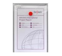 Snopake Polyfile P 13293 - Carpeta de polipropileno (15 x 11.5 cm, 5 unidades), transparente