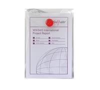 Snopake Polyfile P 13306 - Carpeta portadocumentos (5 unidades, A7, cierre de botón), diseño vertical, transparente