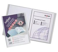 Snopake Superline - Carpeta de presentación (A4, 20 compartimentos), transparente