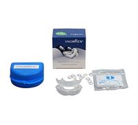 Snorflex Anti Snoring Device. Mandibular Advancement Device. Mouthpiece with Elastic Bands. Effective and Comfortable Remedy against Snoring and Sleep Apnoea. Pack of One. Clinically tested.