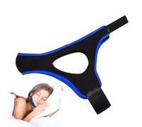 Snoring Chin Strap - Adjustable Anti Snore Sleep Support Band | Lightweight Breathable Jaw Support Wrap Adults Men Women Bedroom Night Rest Comfort Aid
