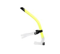 Snorkel de natación con Parte Seca para Entrenamiento de Regazo, Tubo montado en la Parte Delantera, Soporte de Cabeza Ajustable, diseño de Boquilla Curvada Snorkel de natación montado en