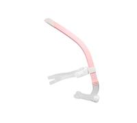 Snorkel de natación con Parte Seca para Entrenamiento de Regazo, Tubo montado en la Parte Delantera, Soporte de Cabeza Ajustable, diseño de Boquilla Curvada Snorkel de natación montado en