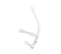 Snorkel de natación con Parte Seca para Entrenamiento de Regazo, Tubo montado en la Parte Delantera, Soporte de Cabeza Ajustable, diseño de Boquilla Curvada Snorkel de natación montado en