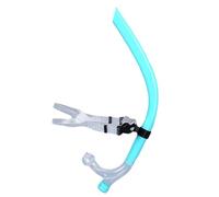 Snorkel de natación para natación de Regazo, Tubo de esnórquel con Parte Seca, Boquilla de Silicona, Soporte de Correa para la Cabeza, Equipo de Buceo para Mujeres y Hombres, 42,6 cm