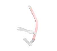 Snorkel de respiración para práctica de Piscina para Nadadores, construcción de Parte Seca, Tubo Central Delantero, Soporte de Cabeza Ajustable, Snorkel de natación montado en Frente, de