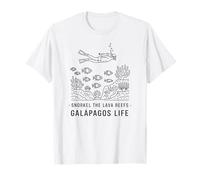 Snorkel en los arrecifes de Lava, Galápagos Vida Diversión Ocean Adventure Camiseta