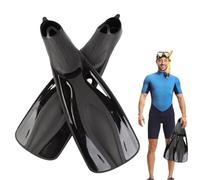 Snorkel Fins, Swim Flippers Snorkeling Gear for Adults, 1 Pair Adjustable Diving Flipper, Comfortable Training Equipment for Beach, Pool, Sea, Shallow and Deep Water Activities