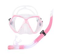 Snorkel juego para adultos, mascarilla de buceo y snorkel,Gafas de gafas para adultos Set de snorkel de mascarilla de buceo | Lente de vidrio templado anti-fog y anti-fog y visión panorámica para nata