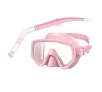 Snorkel seco para Adultos - Gafas de Silicona con Vista panorámica Amplia | Máscara de Buceo antivaho para entusiastas de los Deportes acuáticos y Viajes a la Playa | Equipo de Buceo profe