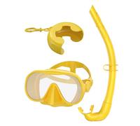 Snorkeling Gear - Anti-Leak Panoramic, Foldable Diving Goggles, with Adjustable Strap and Protective Box | Underwater Swim Face Gear For Training Island Tourism Enthusiasts Beach Trip Snorkel
