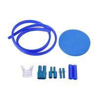 Snorkels de entrenamiento con montaje central frontal cómodas boquillas de silicona para nadadores juveniles para adultos, jóvenes, niños, natación, entrenamiento, tubo de respiración